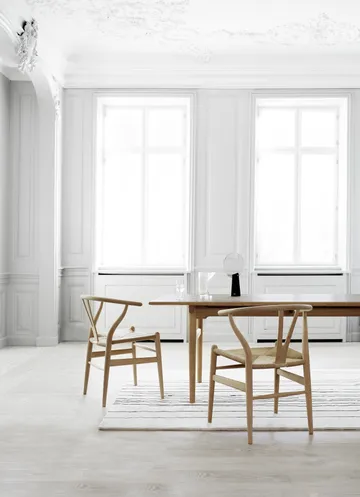 CH24 Y-stol - Såpad ek-naturflätad - Carl Hansen & Søn