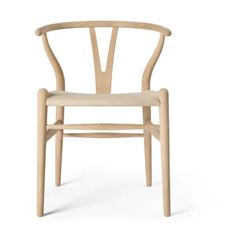 CH24P Y-stol - Läder Terra 20364-såpad ek - Carl Hansen & Søn