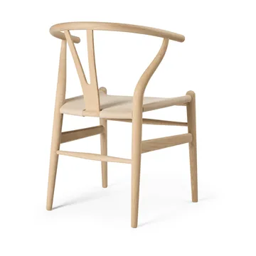 CH24P Y-stol - Läder Terra 20364-såpad ek - Carl Hansen & Søn
