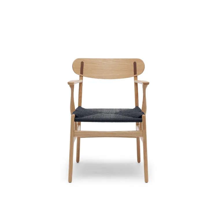 CH26 karmstol - Oljad ek-svart - Carl Hansen & Søn