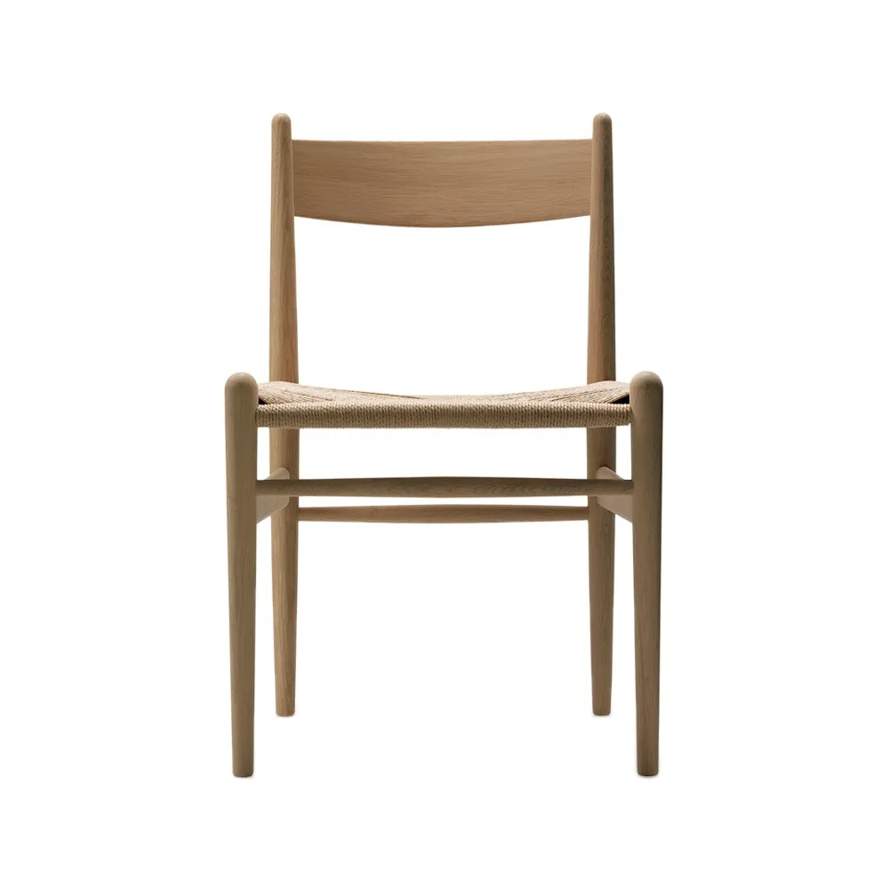 CH36 stol, Såpad ek-naturflätad Carl Hansen & Søn