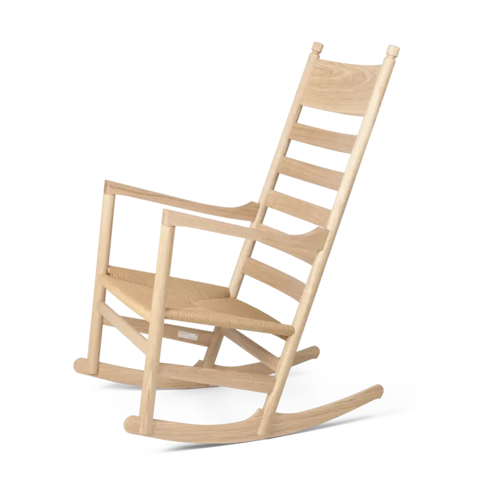 CH45 gungstol - Såpad ek-naturflätad - Carl Hansen & Søn