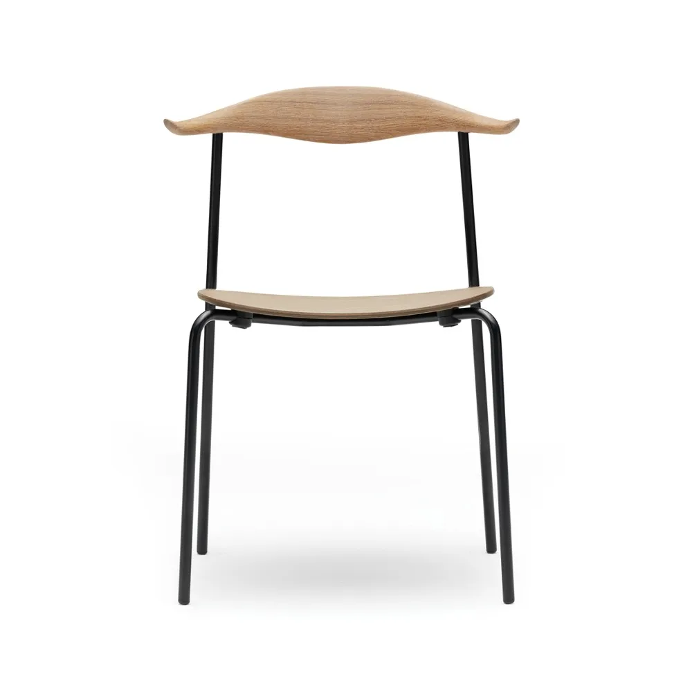 CH88T stol, Såpad ek-svartlack Carl Hansen & Søn