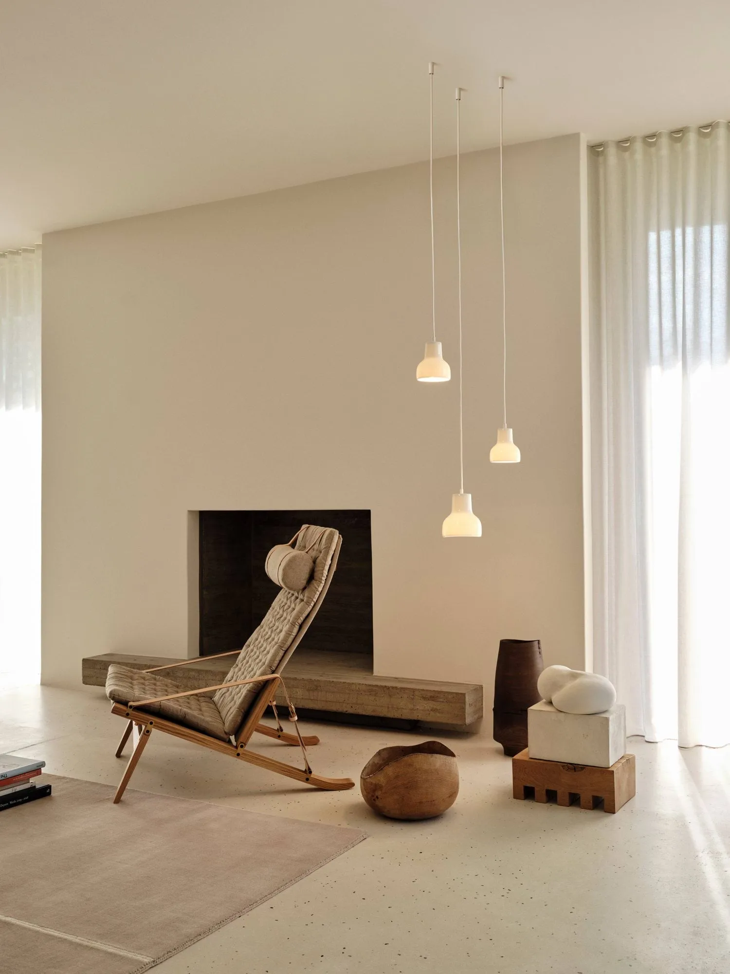 EM82 Porcelight pendel, White metal, Ø11 cm Carl Hansen & Søn