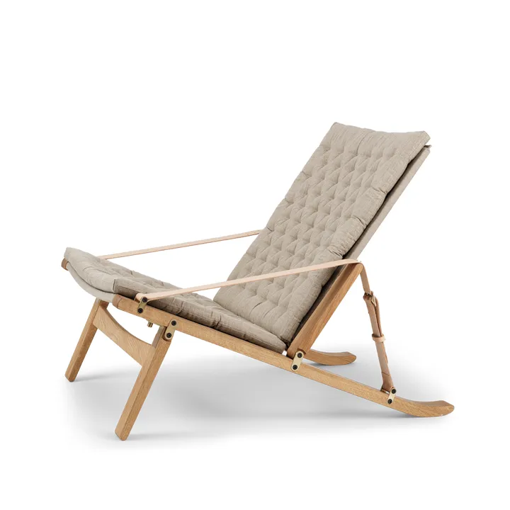 FK11 Plico fåtölj - Canvas natur-oljad ek - Carl Hansen & Søn