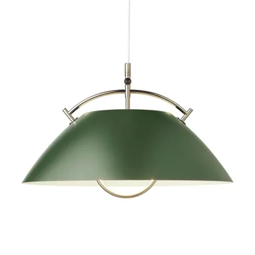 HJW37 The Pendant utan hiss - Dark green-gold - Carl Hansen & Søn