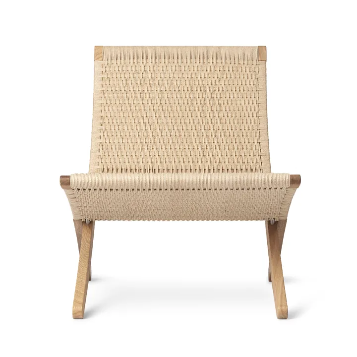 MG501 Cuba fällfåtölj ekstativ - Natur-papperssnöre-såpad - Carl Hansen & Søn