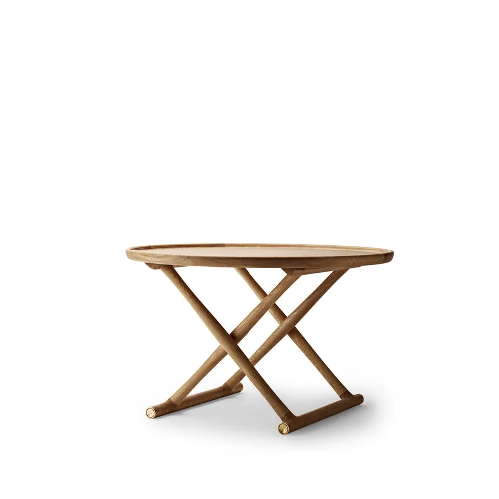 ML10097 Egyptiska Bordet, Oljad ek Ø100 cm Carl Hansen & Søn