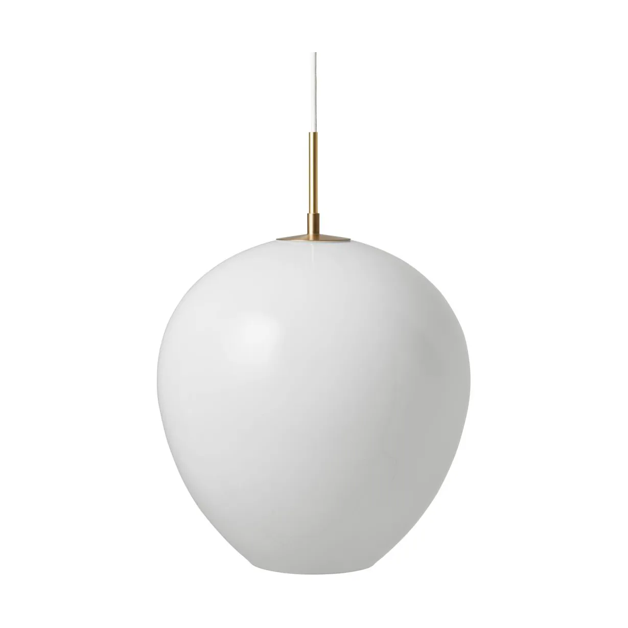  MT221 Tulip-lampan, Opalglas-mässing, Ø36 cm Carl Hansen & Søn