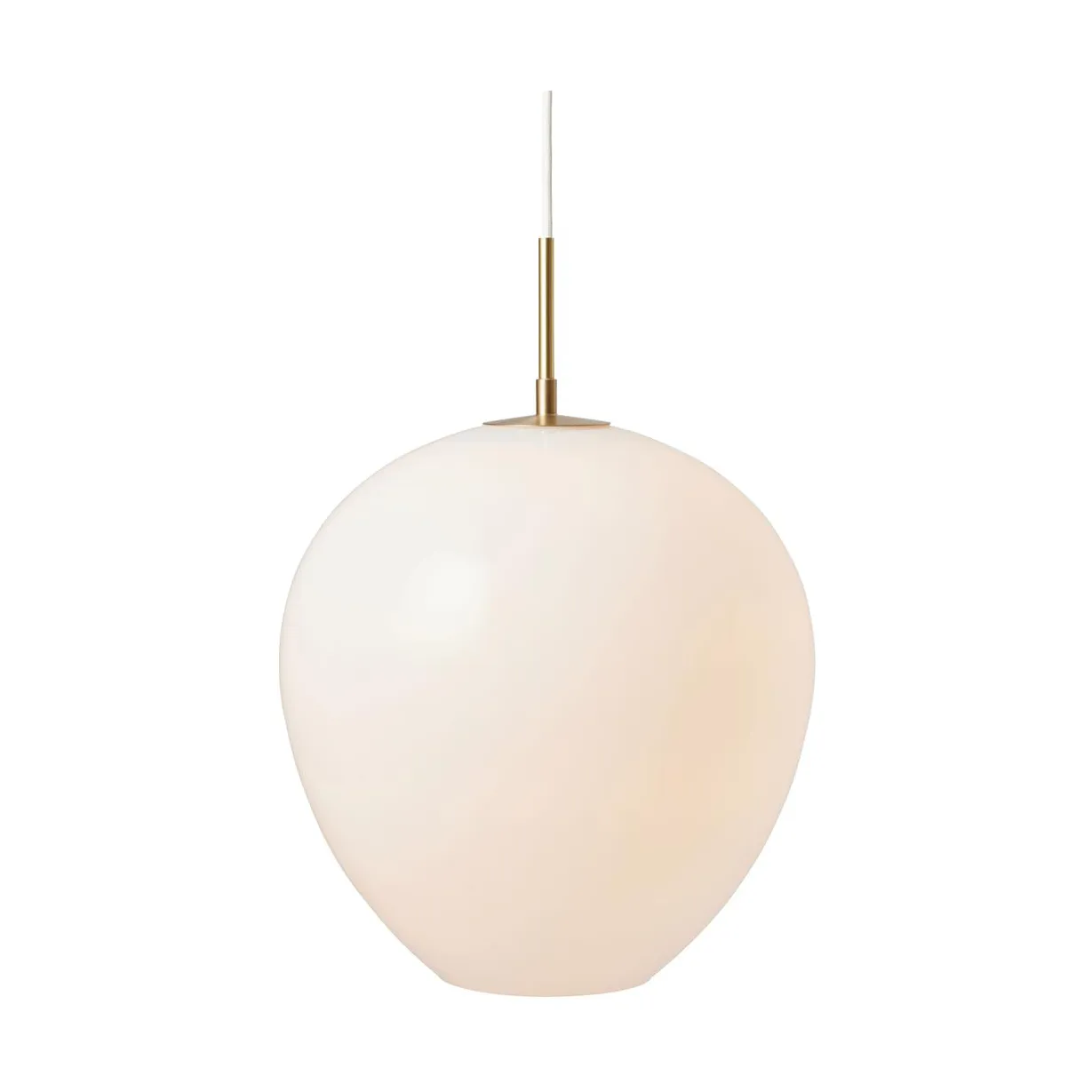  MT221 Tulip-lampan, Opalglas-mässing, Ø36 cm Carl Hansen & Søn