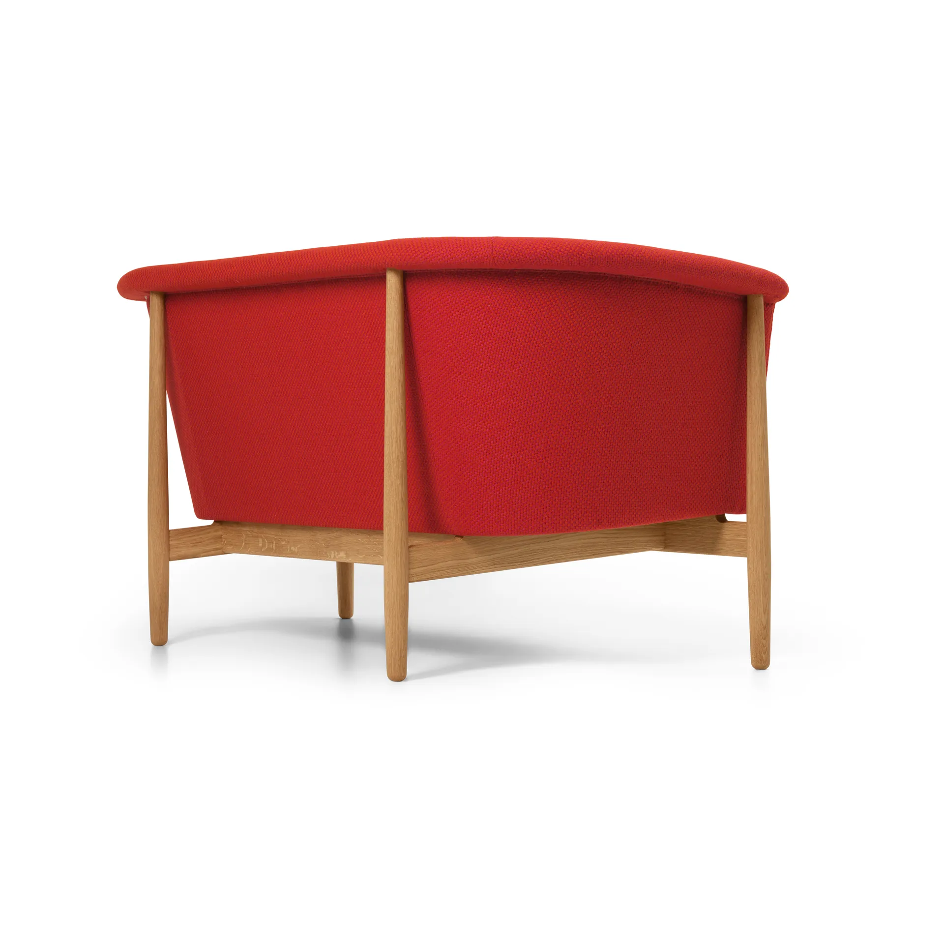 ND52-2 Vita soffa 146 cm, Sisu 0645-oljad ek Carl Hansen & Søn