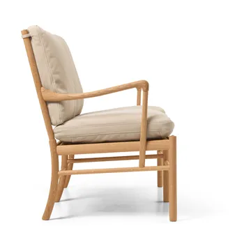 OW149-2 Colonial soffa 2-sits - Terra 20365-oljad ek - Carl Hansen & Søn
