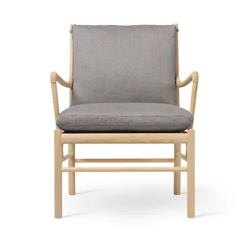OW149 Colonial chair fåtölj - Re-wool 0158-såpad ek - Carl Hansen & Søn