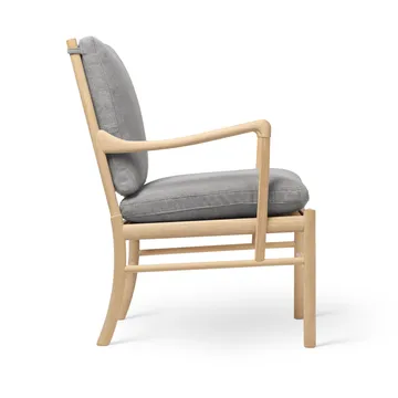 OW149 Colonial chair fåtölj - Re-wool 0158-såpad ek - Carl Hansen & Søn