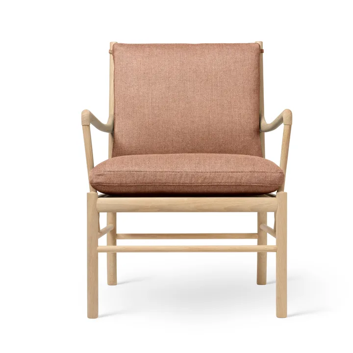 OW149 Colonial chair fåtölj - Re-wool 0568-såpad ek - Carl Hansen & Søn