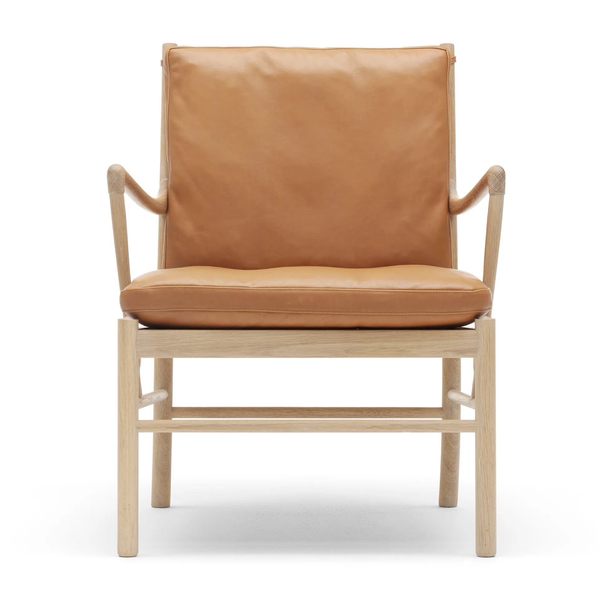 OW149 Colonial chair fåtölj, Sif 95-såpad ek Carl Hansen & Søn