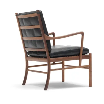 OW149 Colonial chair fåtölj - Thor 301 läder-oljad valnöt - Carl Hansen & Søn