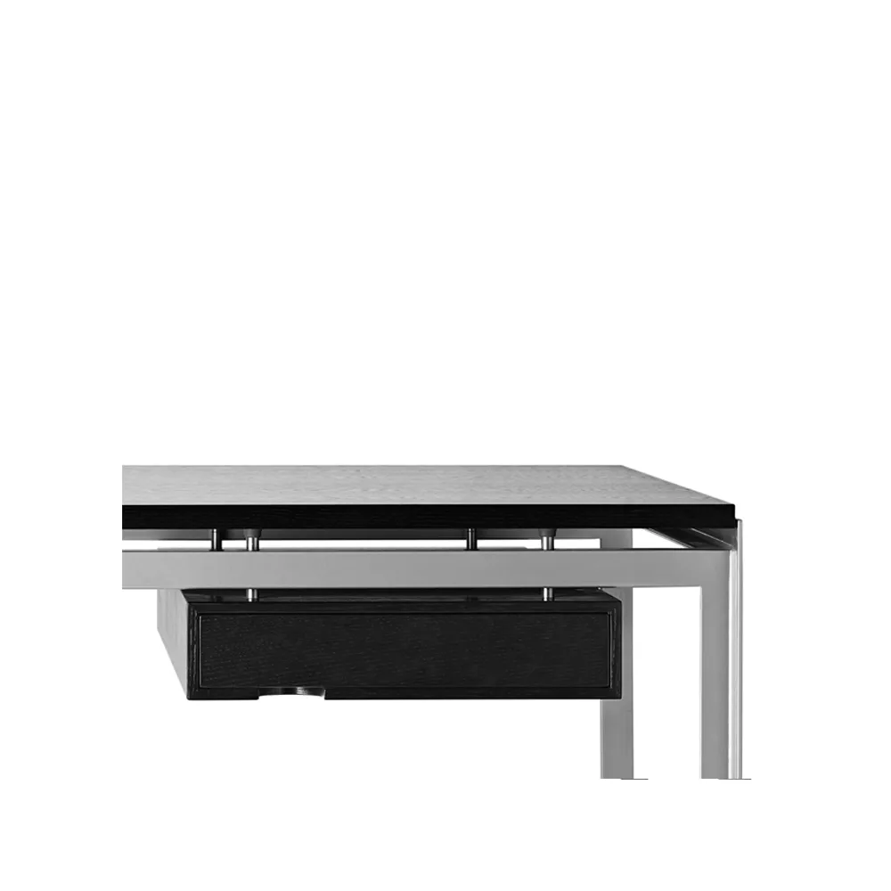 PK115 lådmodul till pk52, Svartlackad ek Carl Hansen & Søn