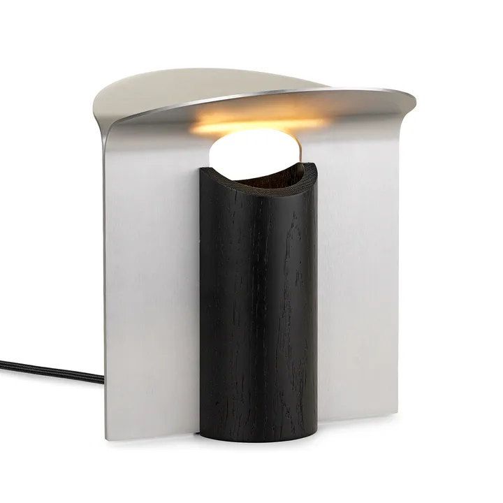 RF200 Petal bordslampa, Black oak-aluminium - Carl Hansen & Søn