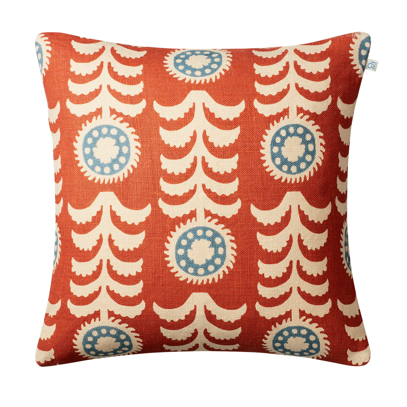Alok kuddfodral 50x50 cm, Beige-orange-blue Chhatwal & Jonsson