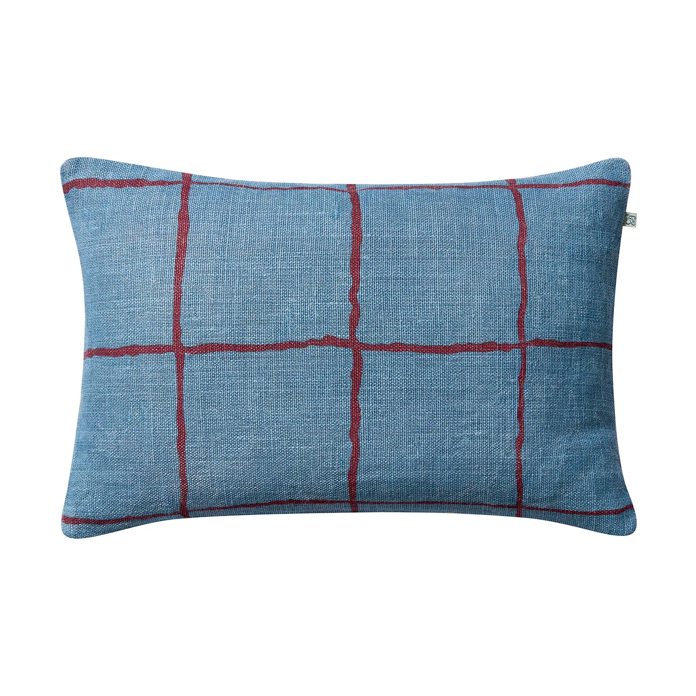 Chakra kuddfodral 40x60 cm, Dusty blue-ruby Chhatwal & Jonsson