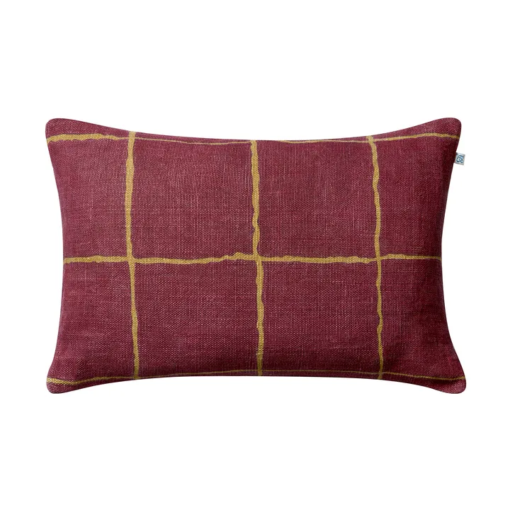 Chakra kuddfodral 40x60 cm - Ruby-masala yellow - Chhatwal & Jonsson