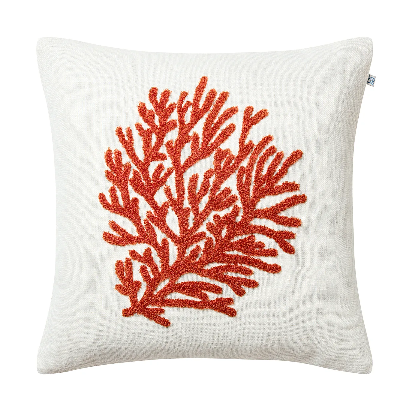 Coral kuddfodral 50x50 cm, Orange Chhatwal & Jonsson