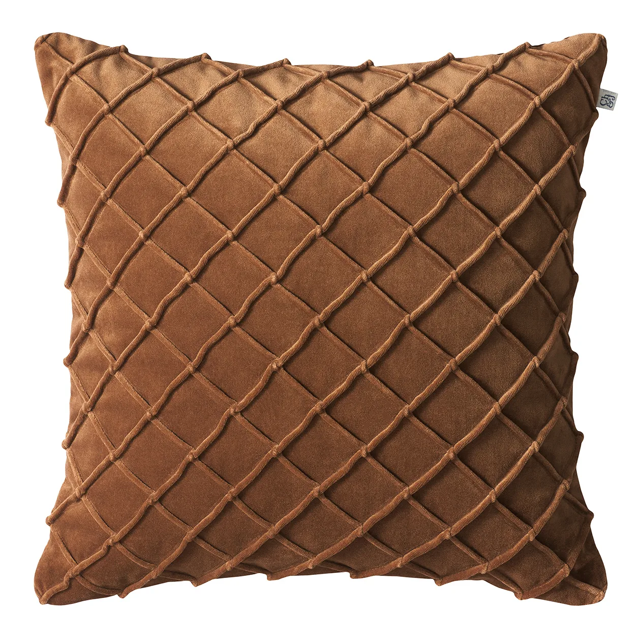 Deva kuddfodral 50x50 cm, Cognac Chhatwal & Jonsson