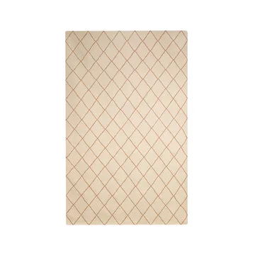 Diamond matta - Off white/orange, 230x336 cm - Chhatwal & Jonsson