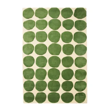 Dots matta - Khaki-cactus green 230x320 cm - Chhatwal & Jonsson
