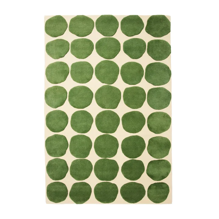 Dots matta - Khaki-cactus green 230x320 cm - Chhatwal & Jonsson