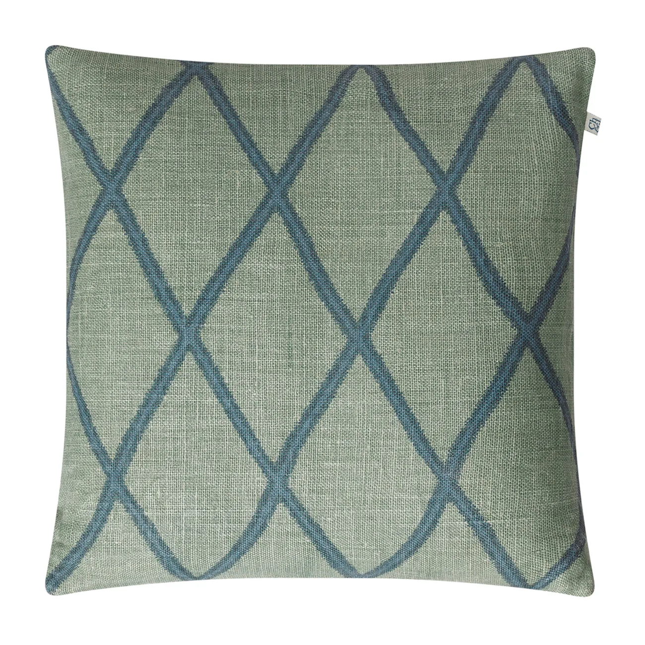 Ikat Orissa kuddfodral 50x50 cm, Aqua-heaven blue Chhatwal & Jonsson