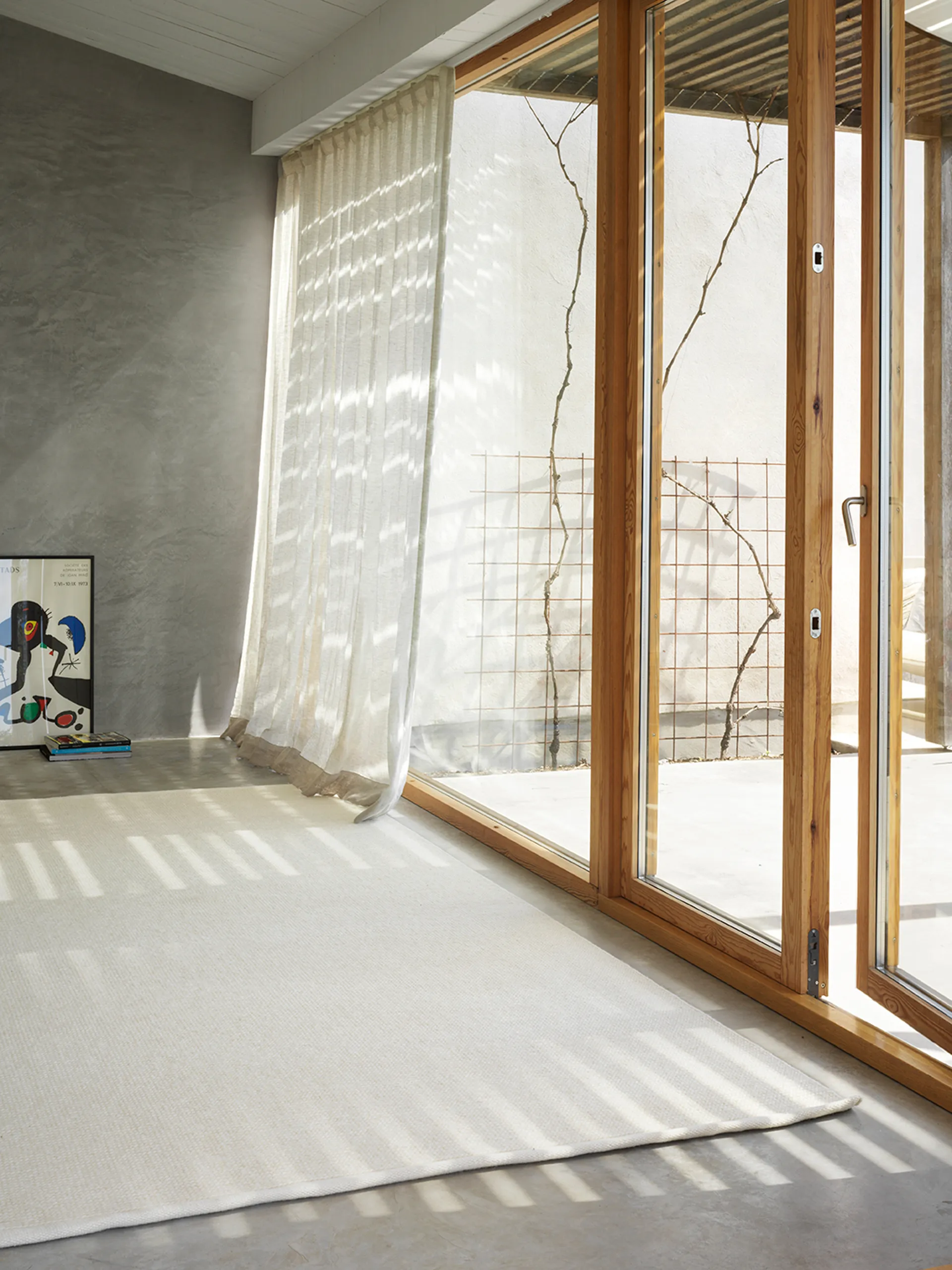 Kashmir ullmatta, Off White, 170x240 cm Chhatwal & Jonsson