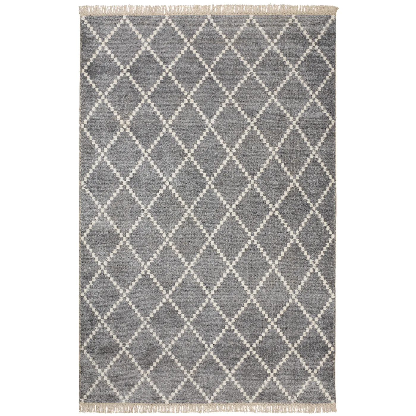 Kochi matta 230x320 cm, Grey-white Chhatwal & Jonsson
