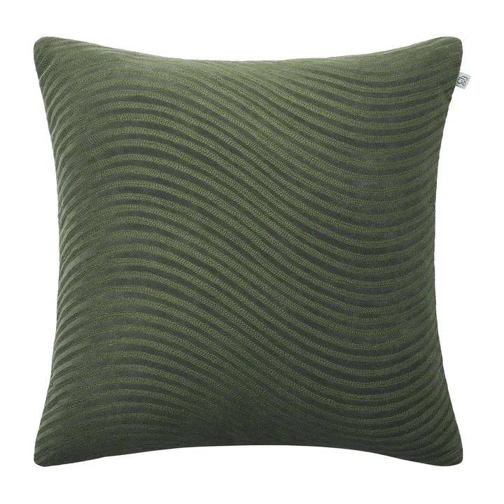 Kunal kuddfodral 50x50 cm - Forest green - Chhatwal & Jonsson