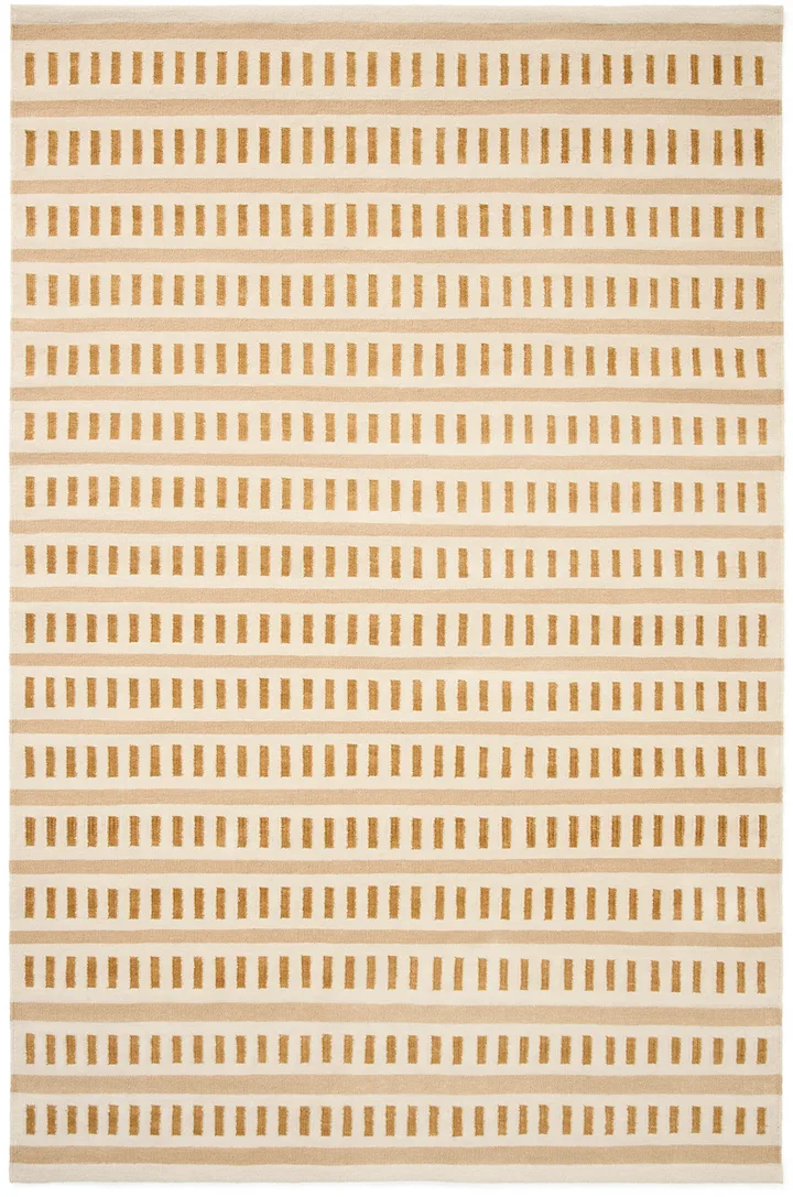 Ladakh ullmatta - Off white-beige-masala yellow, 180x270 cm - Chhatwal & Jonsson