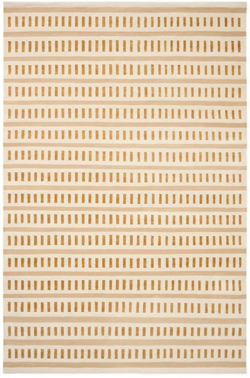 Ladakh ullmatta - Off white-beige-masala yellow, 230x320 cm - Chhatwal & Jonsson