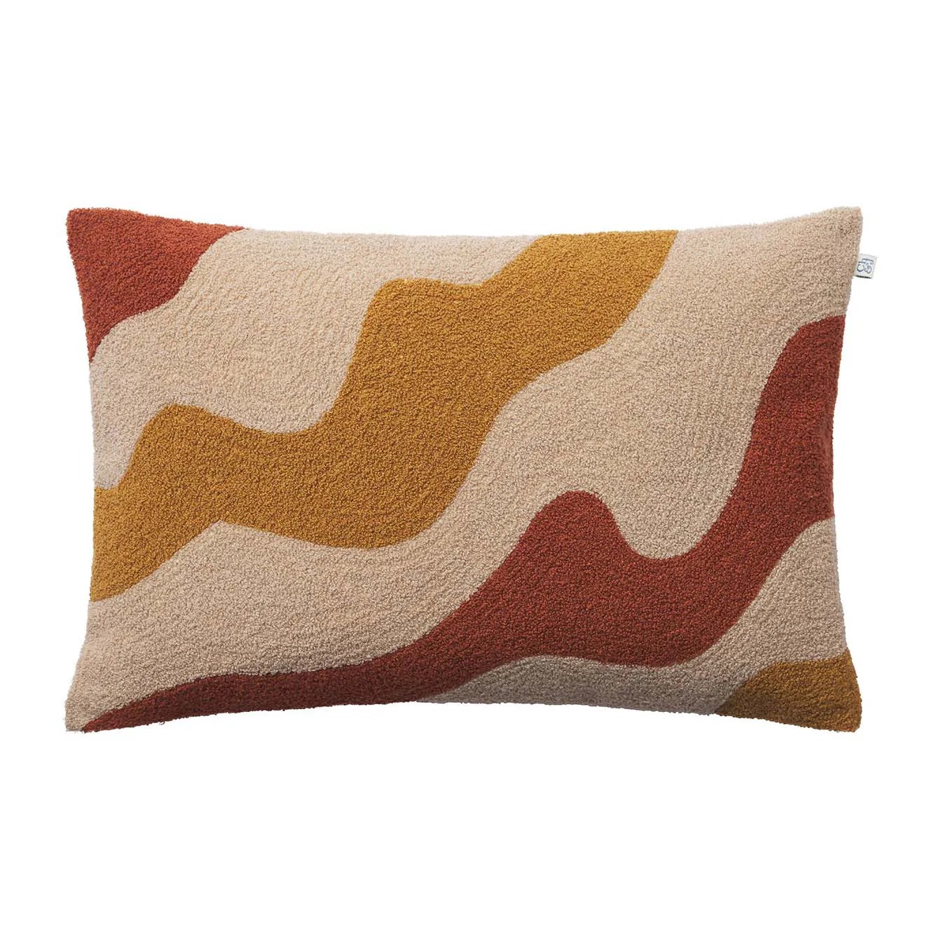 Lodi kuddfodral 40x60 cm, Terracotta-tan-masala yellow Chhatwal & Jonsson