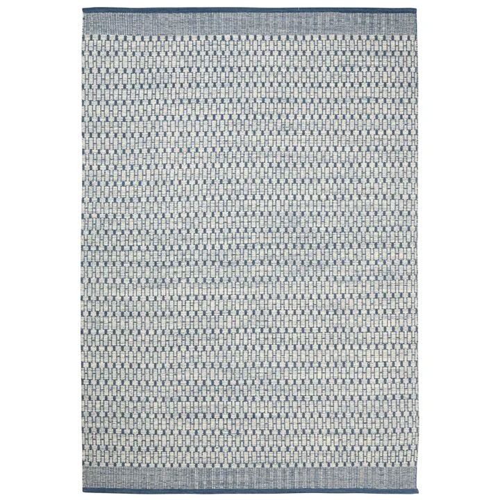 Mahi matta 200x300 cm - Off white-blue - Chhatwal & Jonsson