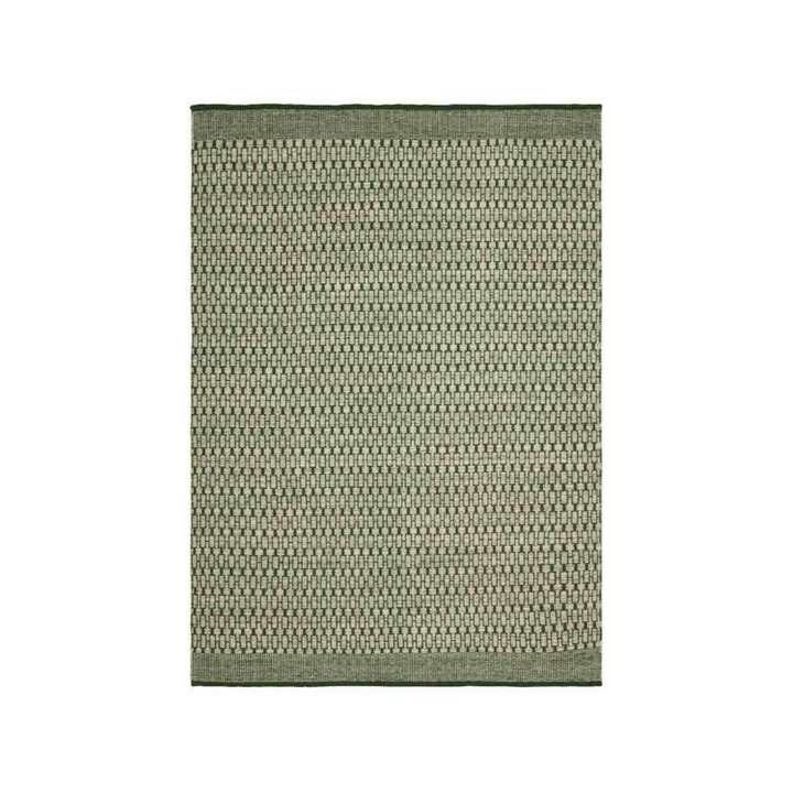 Mahi matta - green/off white, 170x240 cm - Chhatwal & Jonsson