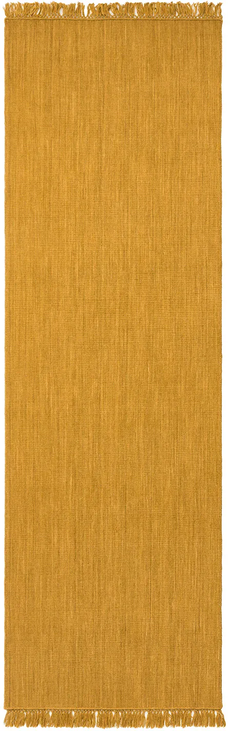 Nanda gångmatta - Masala yellow, 80x250 cm - Chhatwal & Jonsson