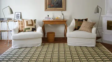 Raha kuddfodral 50x50 cm - Taupe-masala yellow - Chhatwal & Jonsson