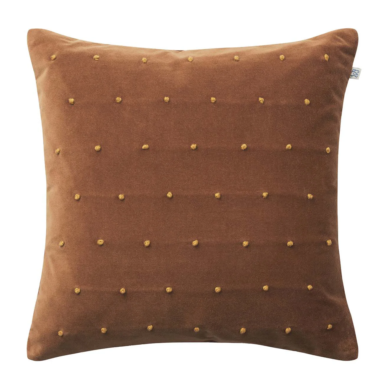 Roma kuddfodral 50x50 cm, Cognac-masala yellow Chhatwal & Jonsson