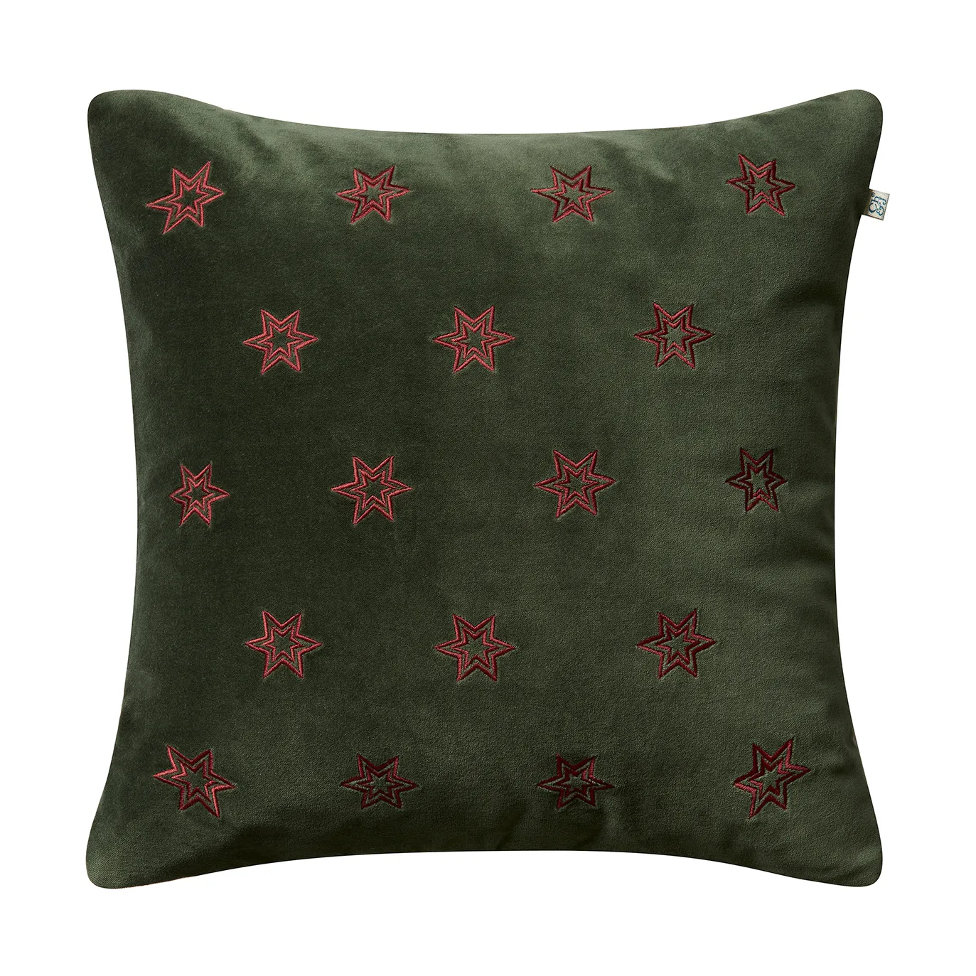 Star kuddfodral 50x50 cm, Forest green Chhatwal & Jonsson