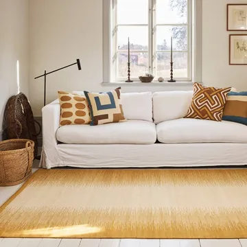 Tapti ullmatta - Masala Yellow-Off White, 270x180 cm - Chhatwal & Jonsson