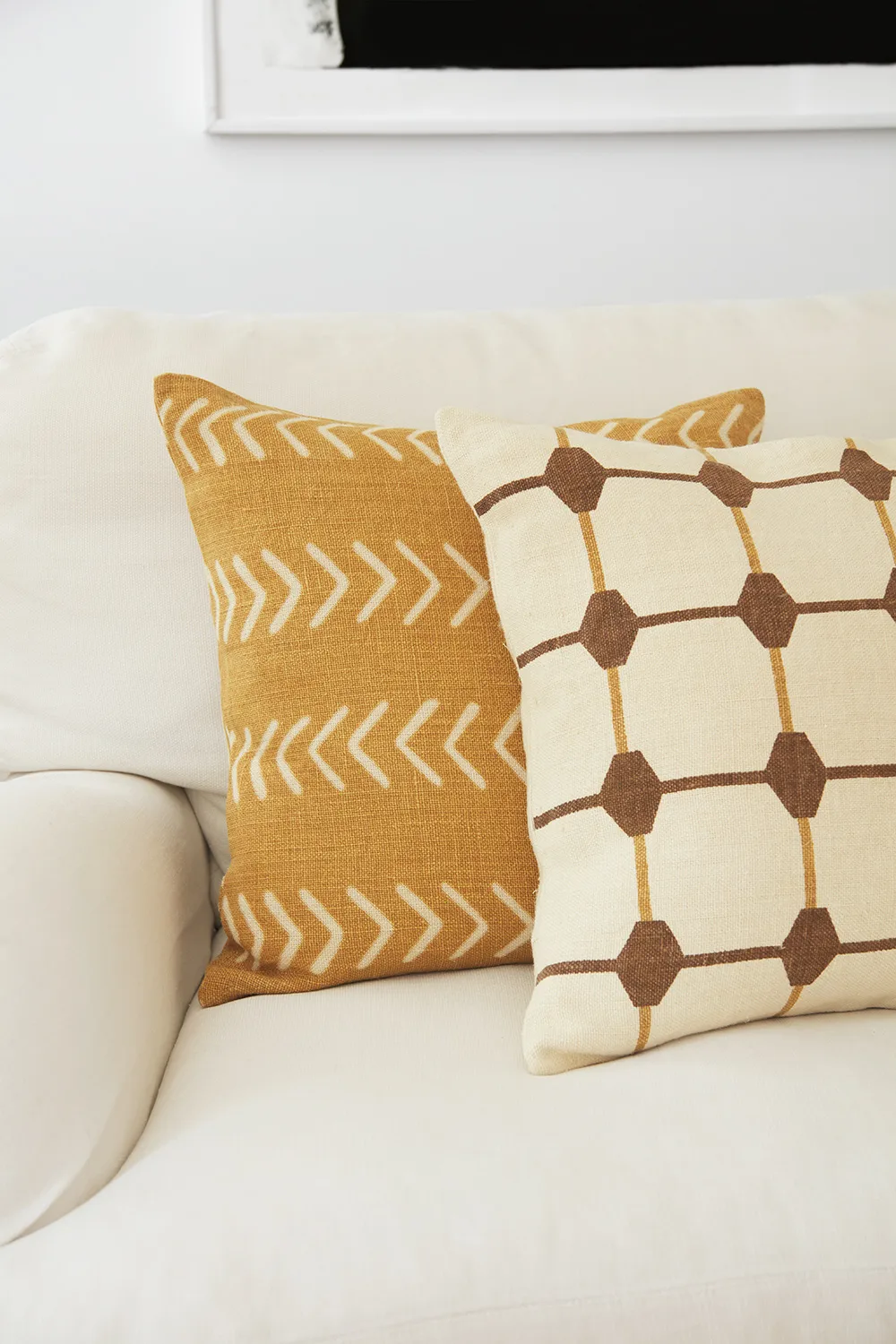 Tara kuddfodral 50x50 cm, Spicy yellow Chhatwal & Jonsson