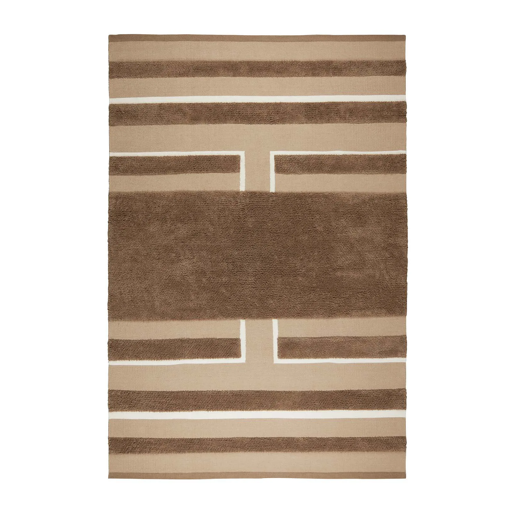 Veda matta 200x300 cm, Mocha-beige-off white Chhatwal & Jonsson