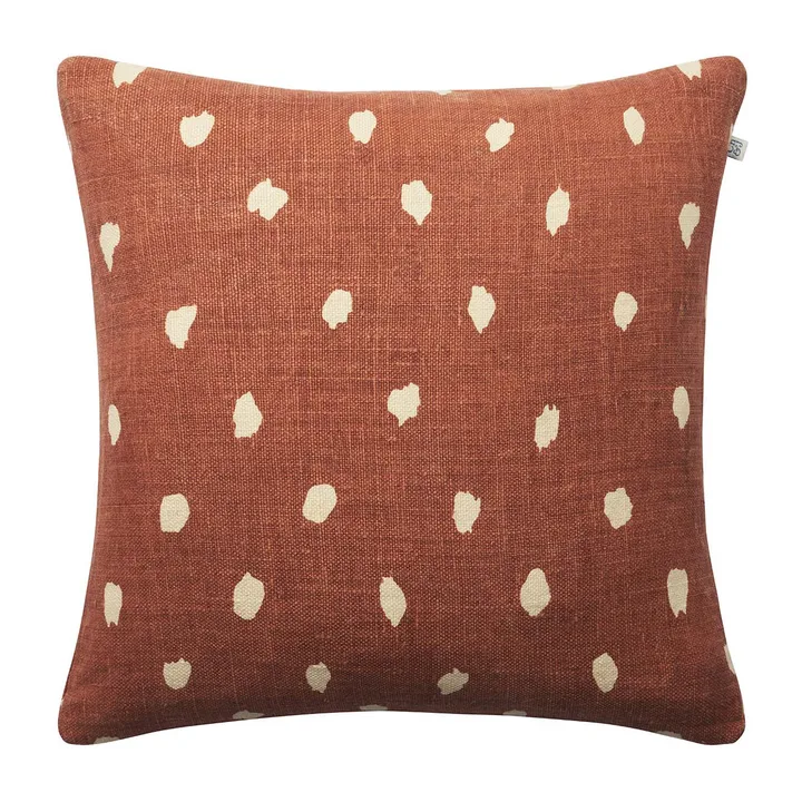 Yash reverse kuddfodral 50x50 cm - Terracotta base - Chhatwal & Jonsson