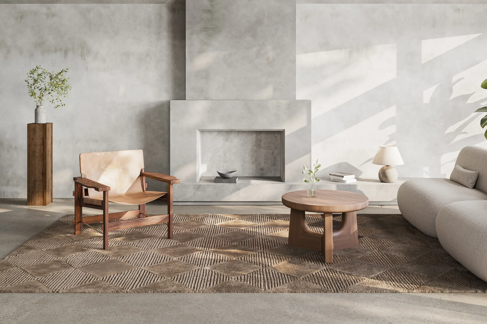 Berber matta, Chocolate, 250x350 cm Classic Collection