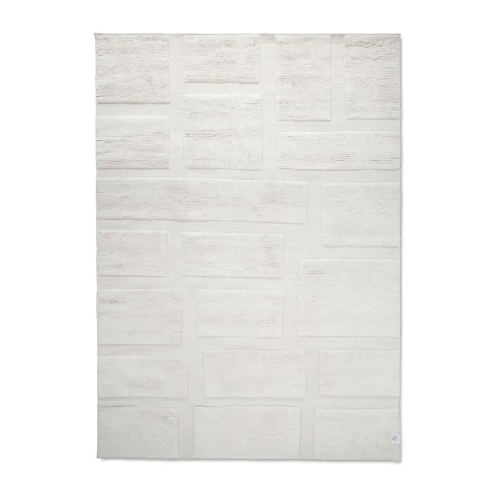 Bricks ullmatta 170x230 cm - Ivory - Classic Collection
